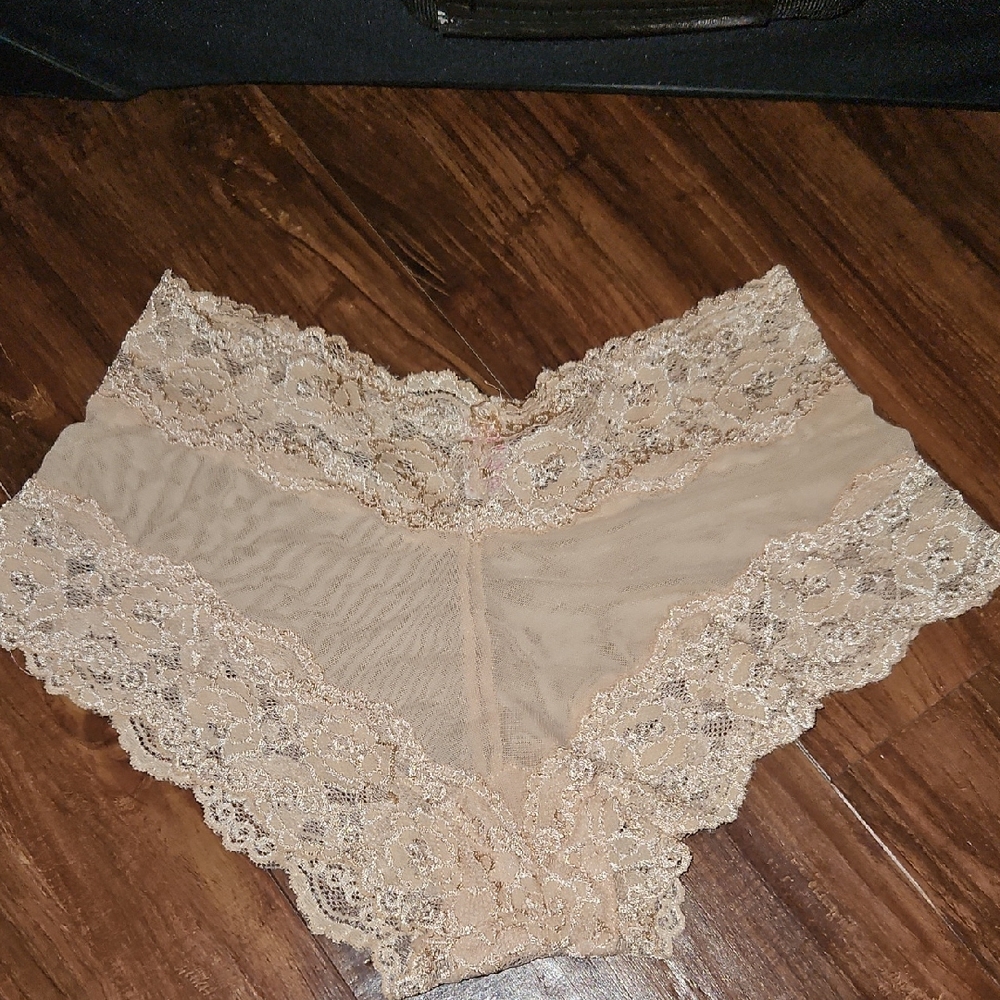 Essential Bodywear Lace Trim Women's Intimate in Tan